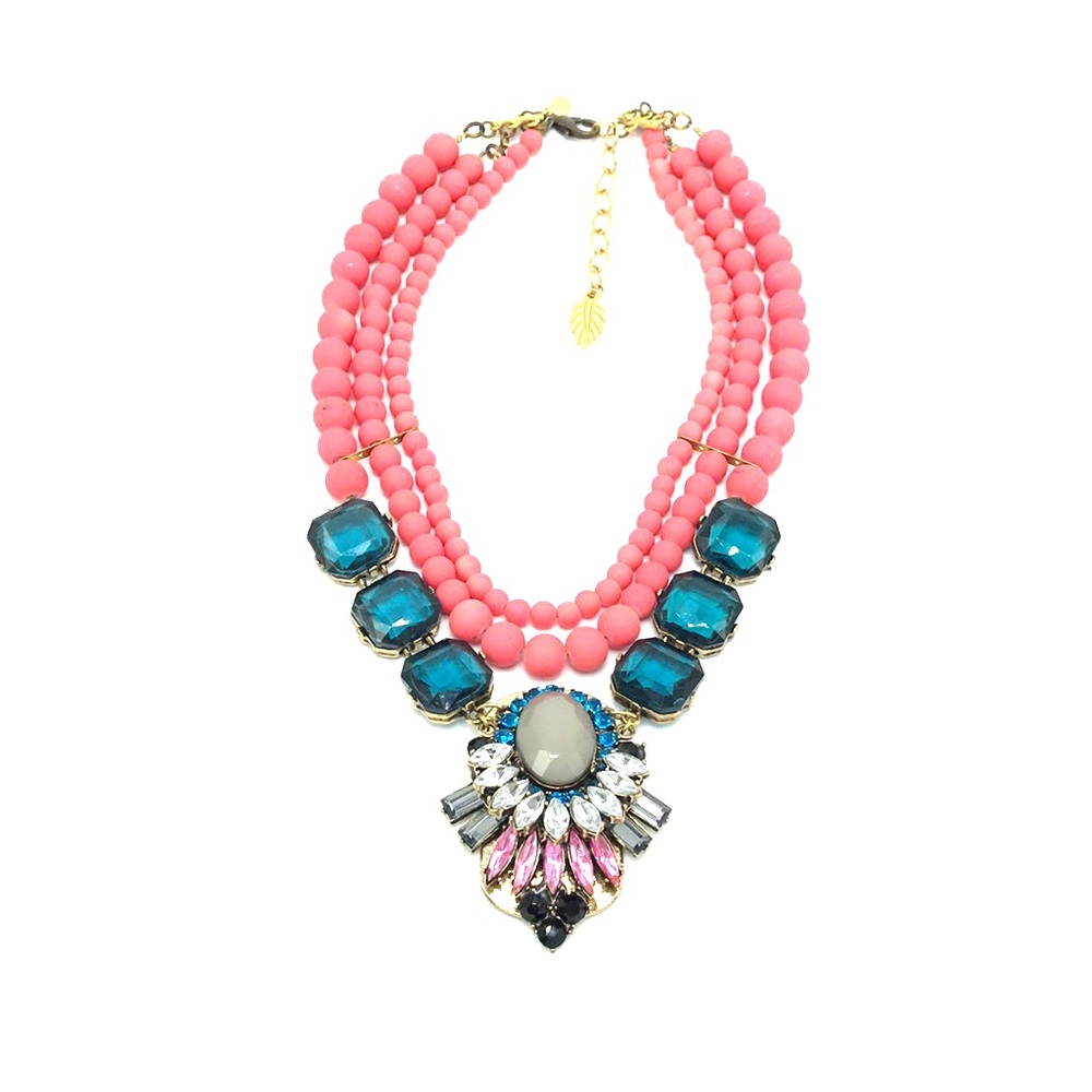 Anthropologie vintage “bubblegum” necklace
